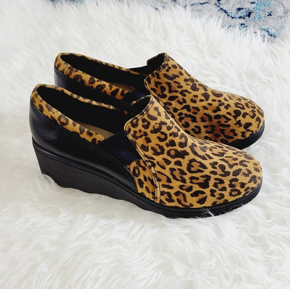 CLARKS Women's Collection Mazy Squam Shoes Sz 9.5W